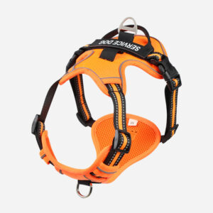 Tactical Heavy-Duty Reflective No-Pull Dog Harness