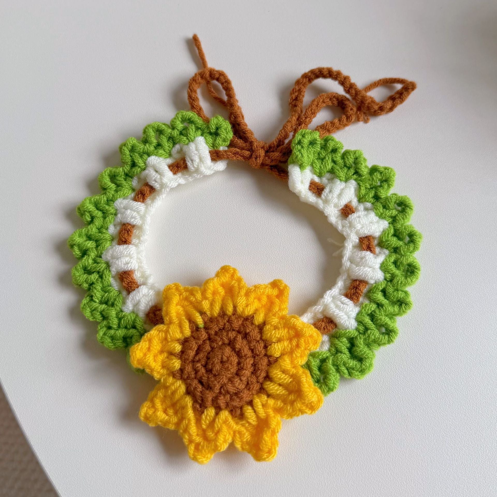 Knitted Pet Collars & Bibs for Cats and Dogs - Image 2