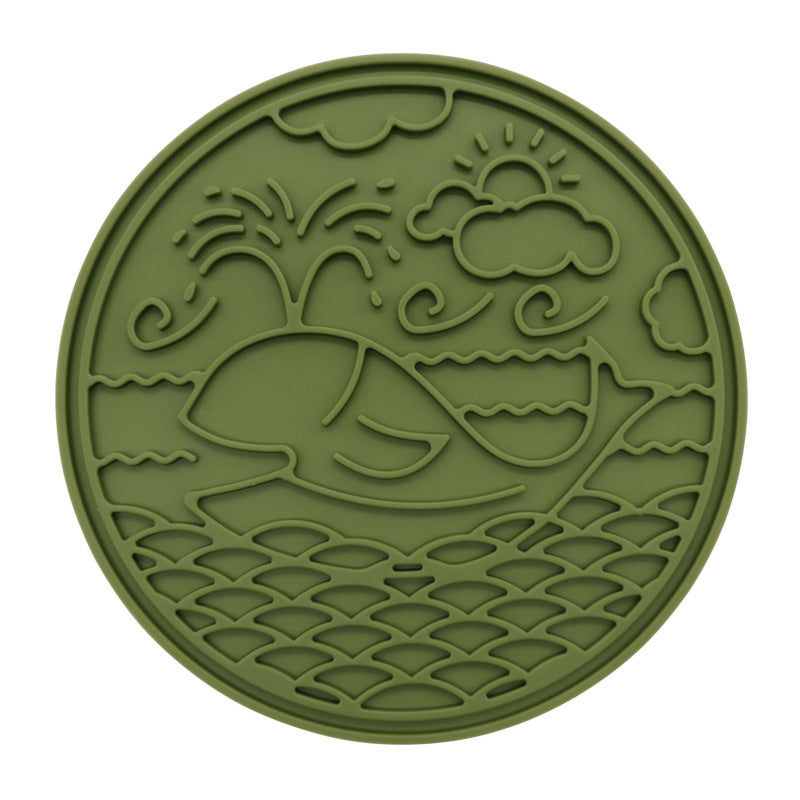 Whale Calming Silicone Lick Mat with Strong Suction Cups - Image 7