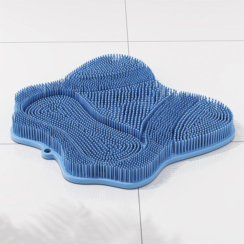 Self-Grooming Wall Corner Cat Massage Brush & Fur Collector