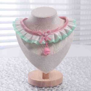 French Chic Butterfly Lace & Bow Pet Choker Collar