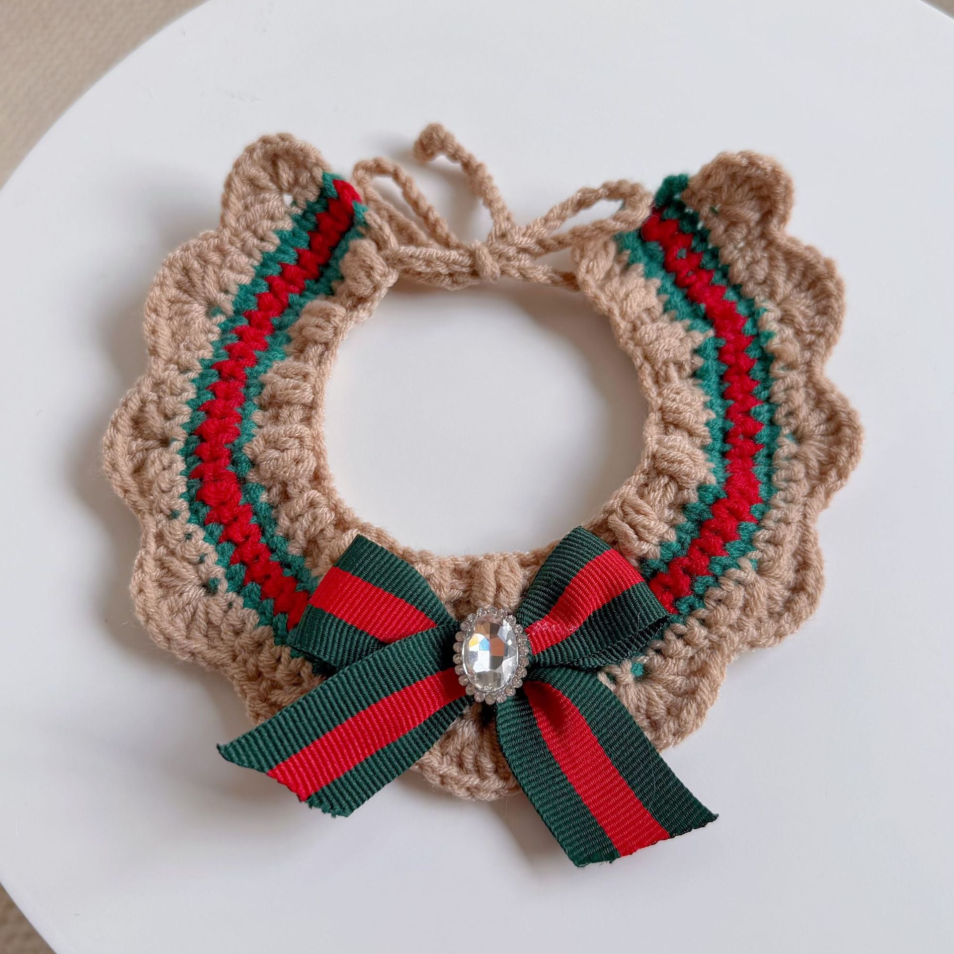 Knitted Pet Collars & Bibs for Cats and Dogs - Image 79