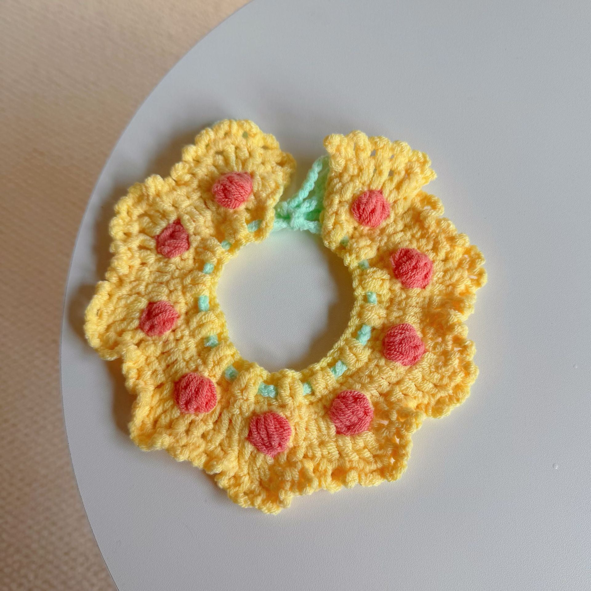 Knitted Pet Collars & Bibs for Cats and Dogs - Image 15