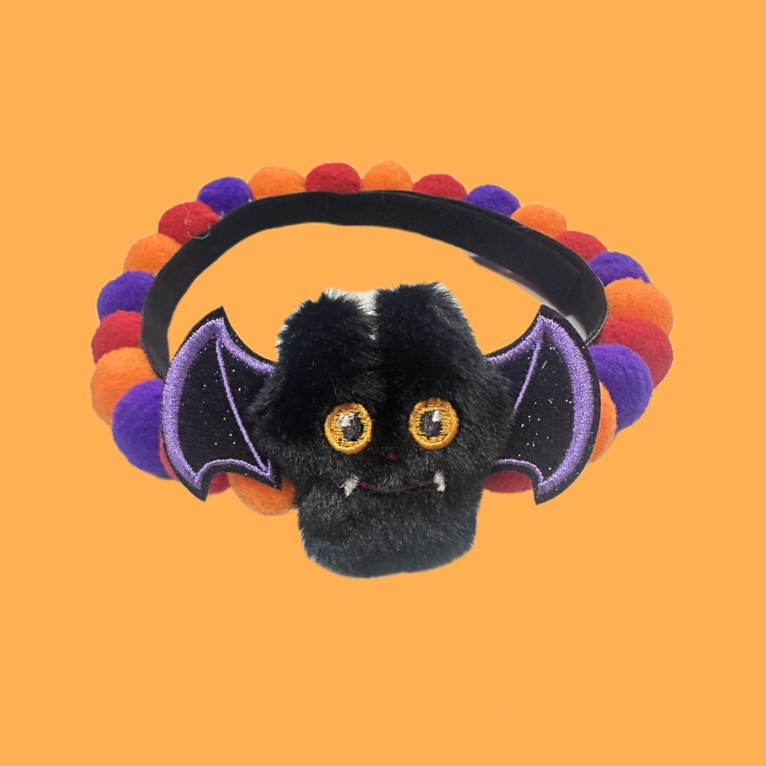 Halloween Pom-Pom Pet Collars & Hat Sets - Image 10