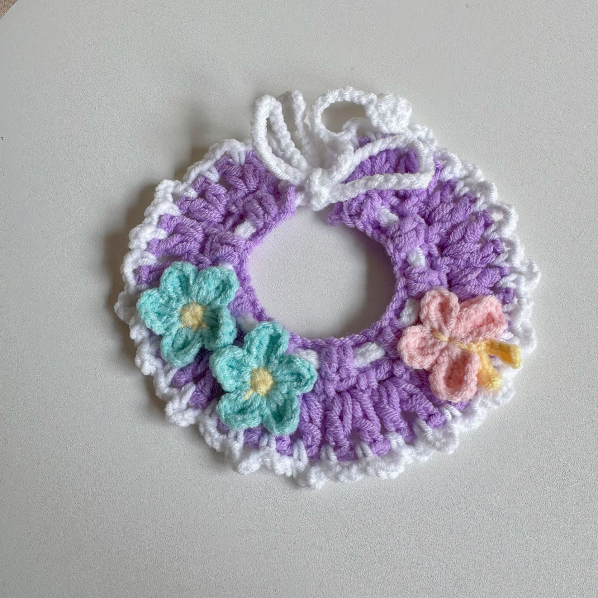 Knitted Pet Collars & Bibs for Cats and Dogs - Image 35