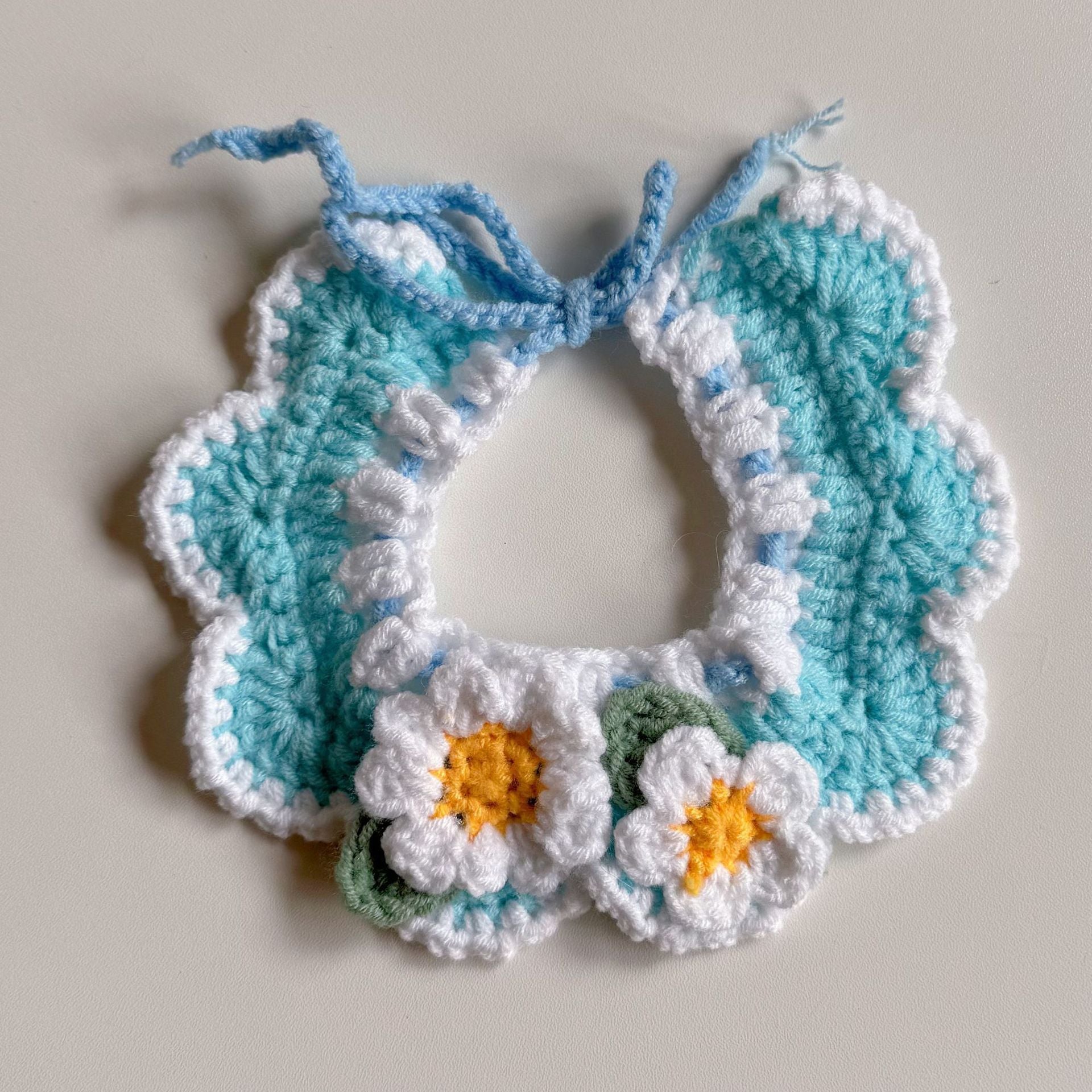 Knitted Pet Collars & Bibs for Cats and Dogs - Image 13