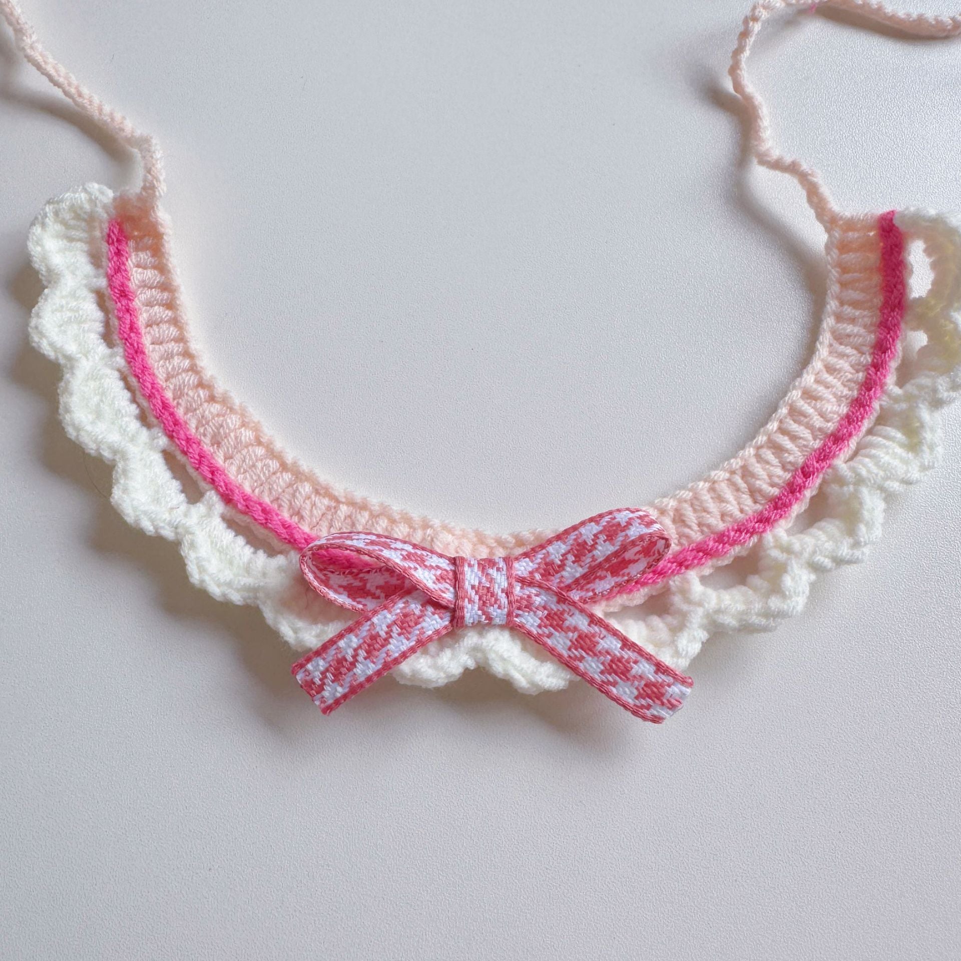 Knitted Pet Collars & Bibs for Cats and Dogs - Image 46