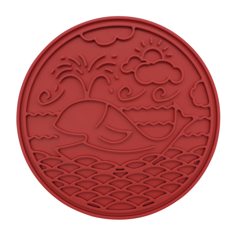 Whale Calming Silicone Lick Mat with Strong Suction Cups - Image 6