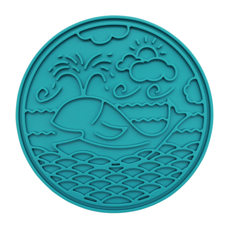 Whale Calming Silicone Lick Mat with Strong Suction Cups - Image 9