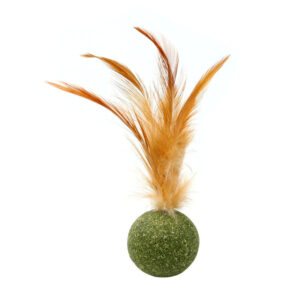 Catnip Feather Ball