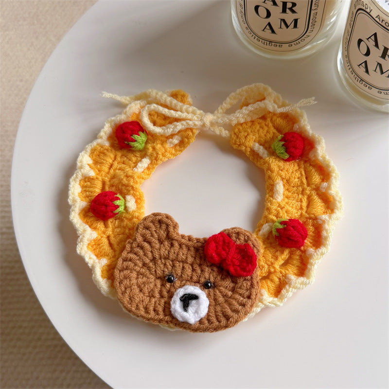 Knitted Pet Collars & Bibs for Cats and Dogs - Image 80