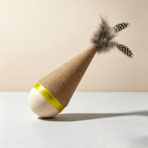 Feather Wobble Cat Toy