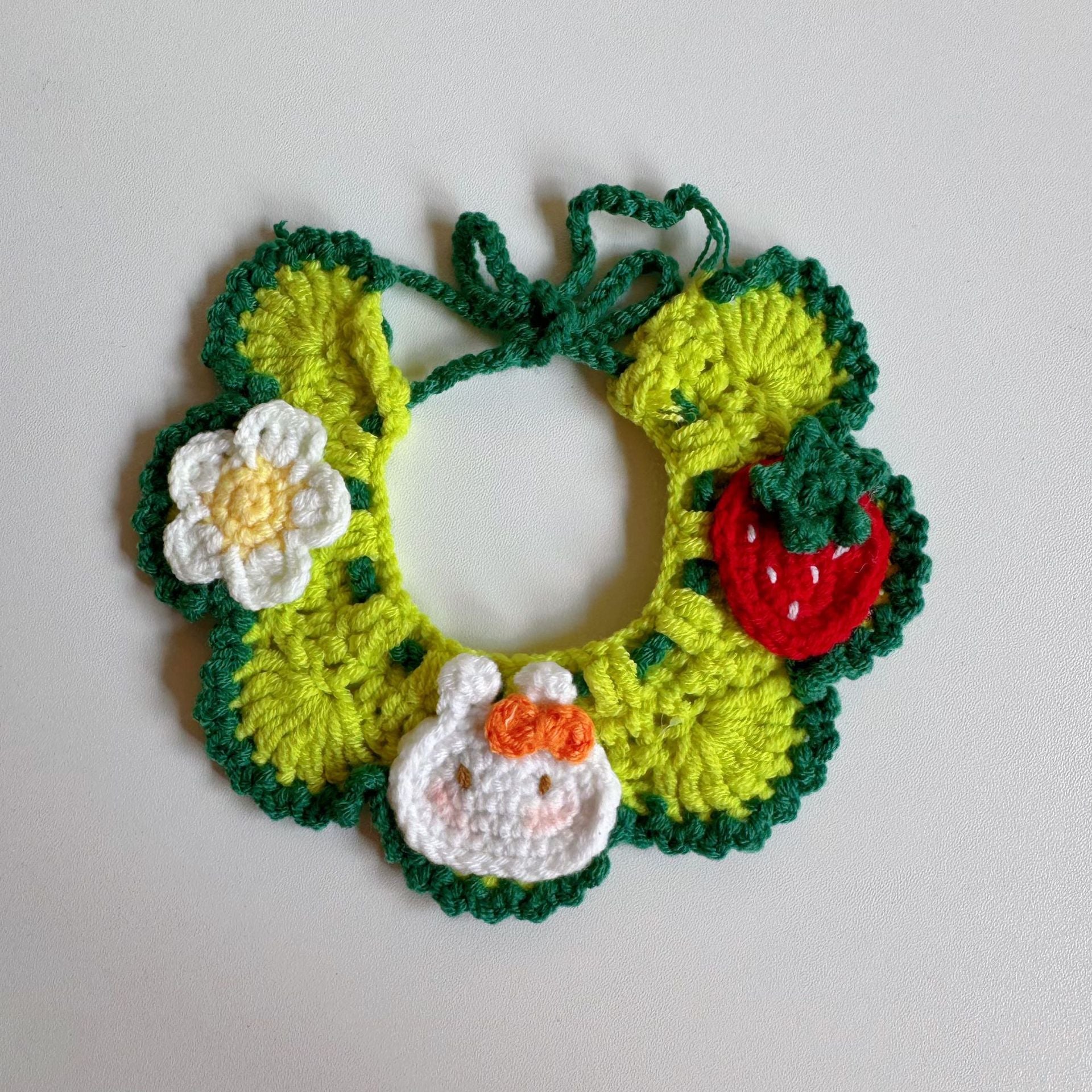 Knitted Pet Collars & Bibs for Cats and Dogs - Image 3