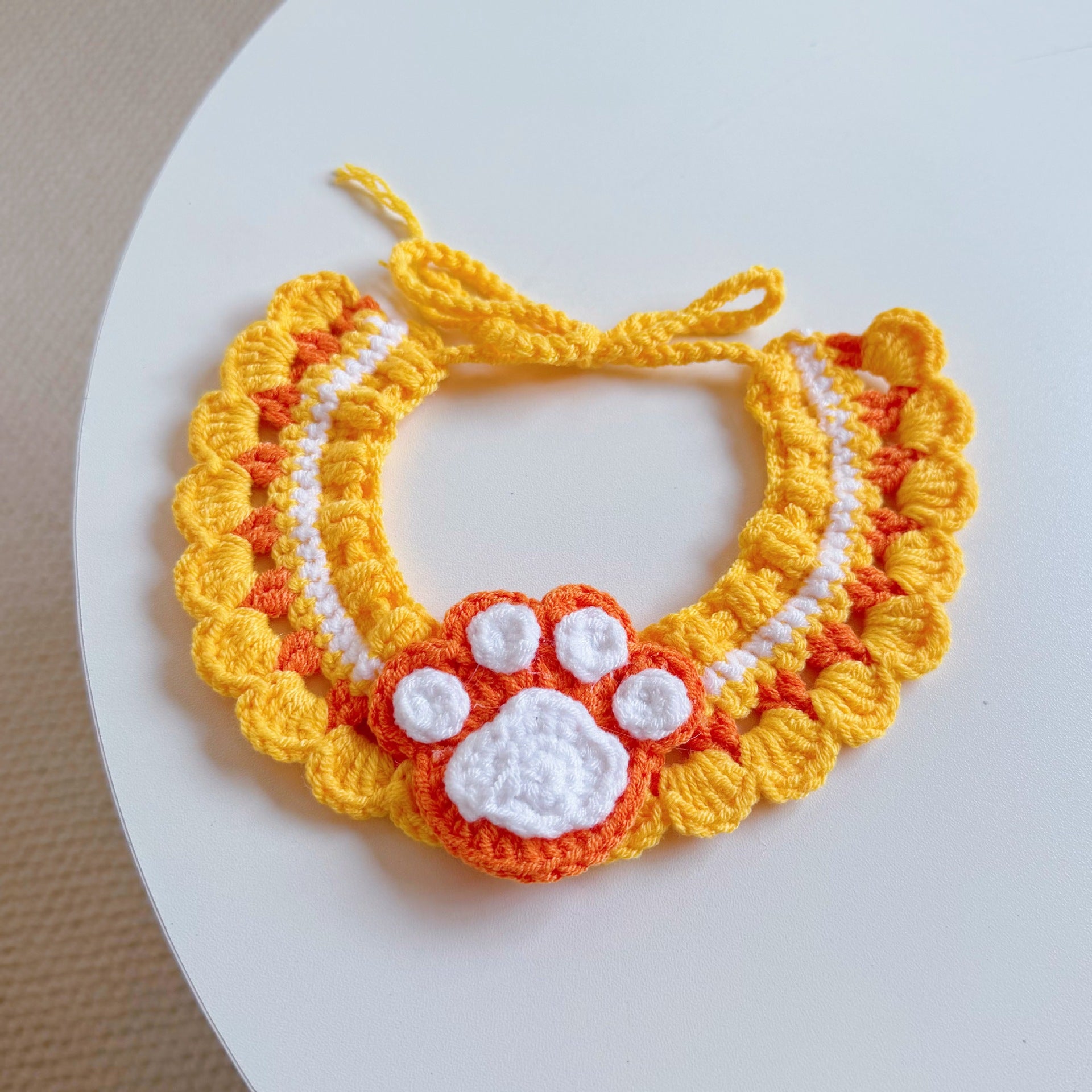 Knitted Pet Collars & Bibs for Cats and Dogs - Image 86