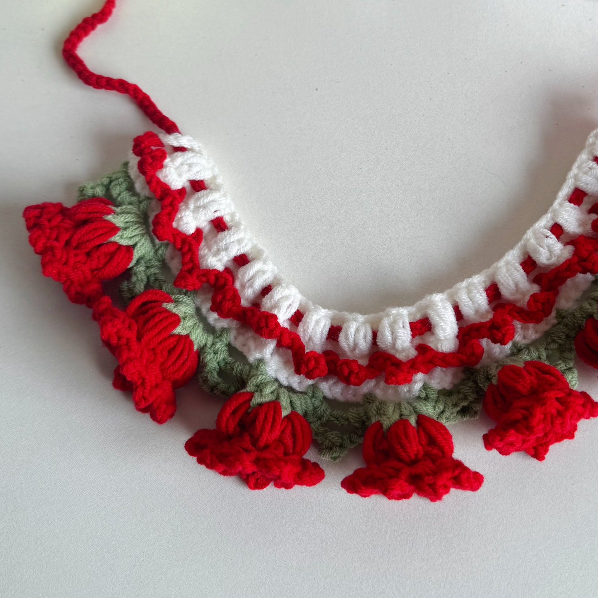 Knitted Pet Collars & Bibs for Cats and Dogs - Image 28