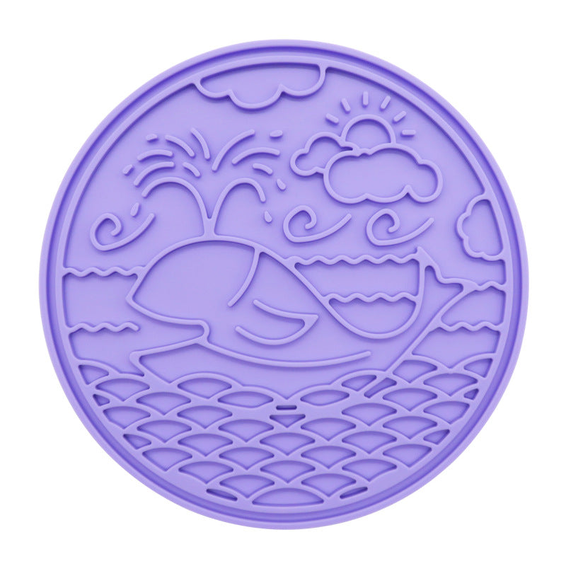 Whale Calming Silicone Lick Mat with Strong Suction Cups - Image 8