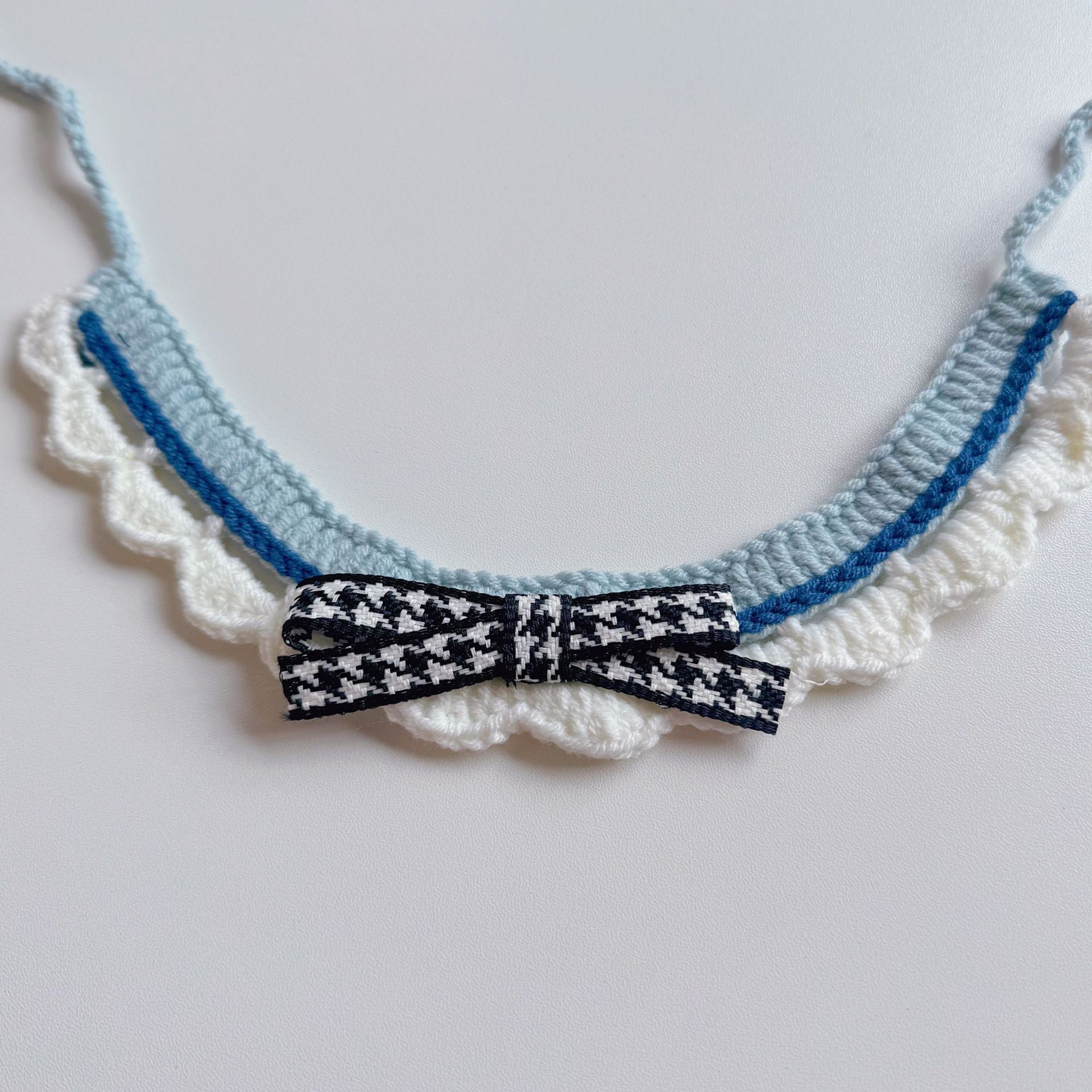 Knitted Pet Collars & Bibs for Cats and Dogs - Image 45