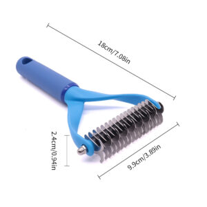 Double-Sided Pet Dematting Comb