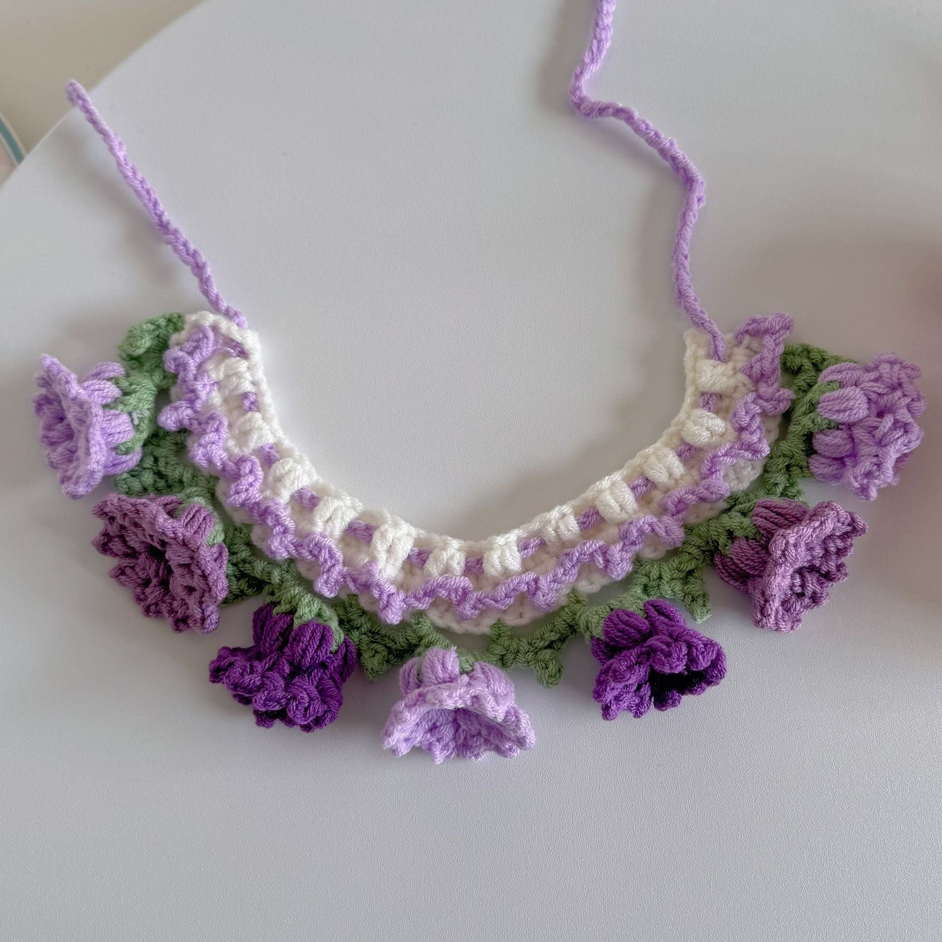 Knitted Pet Collars & Bibs for Cats and Dogs - Image 27