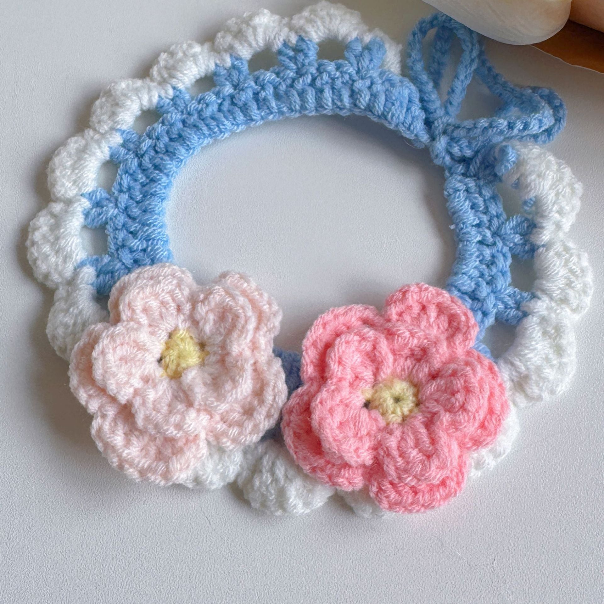 Knitted Pet Collars & Bibs for Cats and Dogs - Image 43