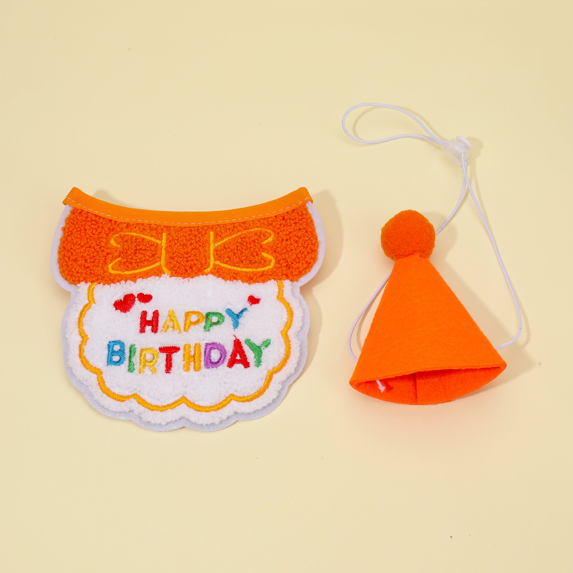 Celebration Milestone Pet Birthday Crown Hat & Bandana Set - Image 5