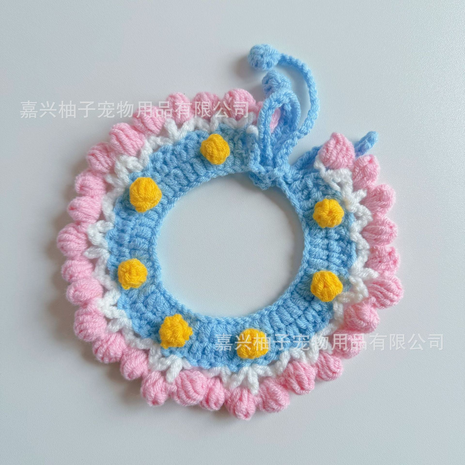 Knitted Pet Collars & Bibs for Cats and Dogs - Image 9