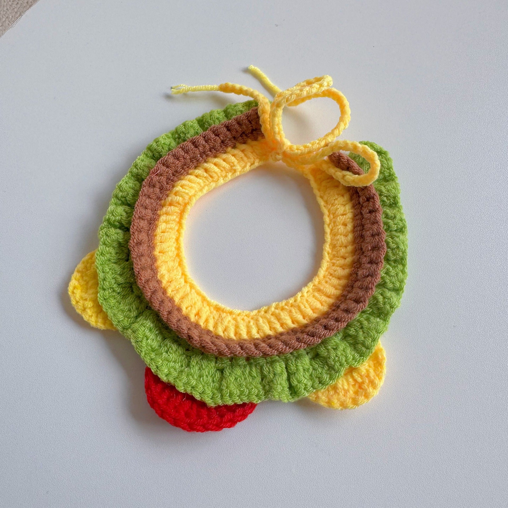 Knitted Pet Collars & Bibs for Cats and Dogs - Image 30