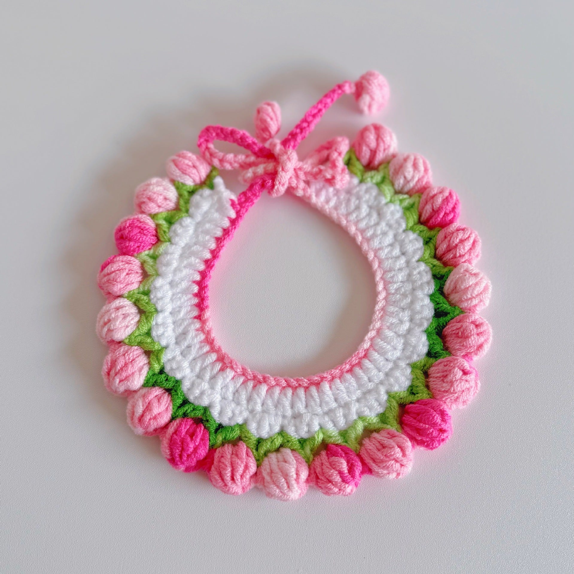Knitted Pet Collars & Bibs for Cats and Dogs - Image 11