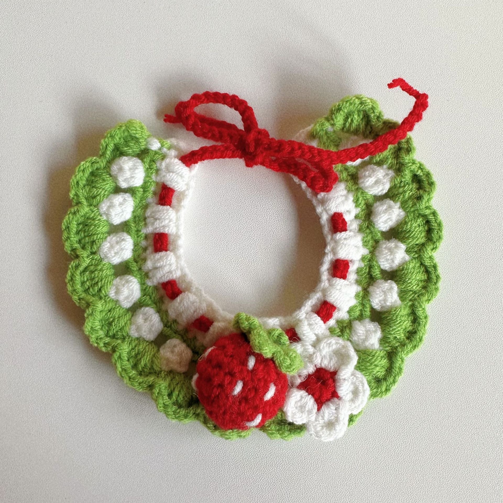 Knitted Pet Collars & Bibs for Cats and Dogs - Image 19