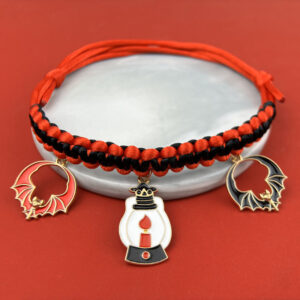 Halloween Handwoven Pet Collar - Spooky Charm Necklace for Cats and Small Dogs