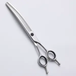 440C H003 7-Inch Curved Chunker Grooming Shears - supplier catalog photo