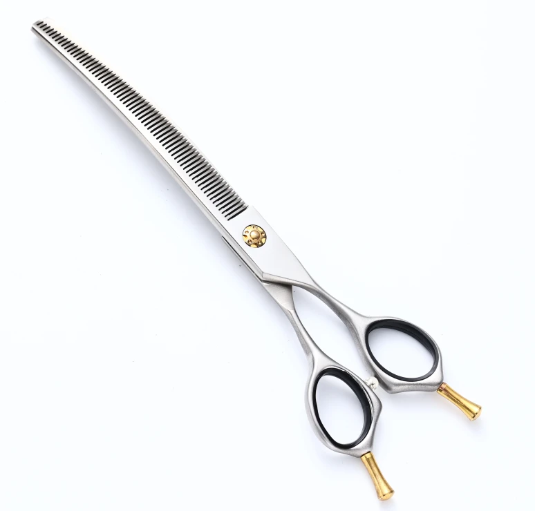 440C H005 7-Inch Curved Thinning Grooming Shears - supplier catalog photo