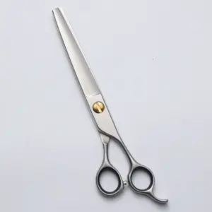 440C H011 7-Inch Reverse-Tooth Straight Chunker Grooming Shears - supplier catalog photo