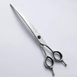440C H019 7-Inch Curved Grooming Scissors - supplier catalog photo