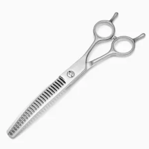 9CR 7-Inch Curved Chunker Grooming Shears - supplier catalog photo