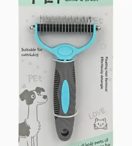 Large Dematting Comb - supplier catalog photo