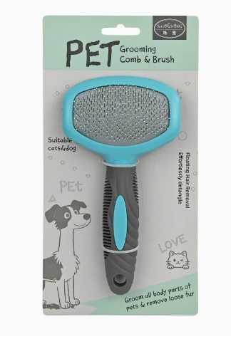 Large Round Slicker Brush - supplier catalog photo