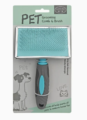 Large Square Slicker Brush - supplier catalog photo