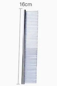 Pet Grooming Comb, 16 x 3 cm - supplier catalog photo