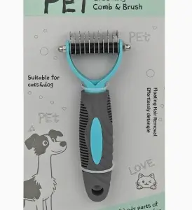 Small Dematting Comb - supplier catalog photo