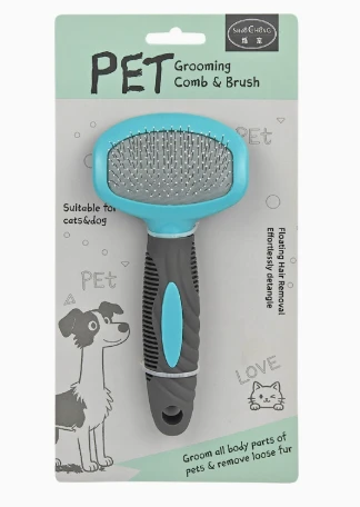 Small Round Slicker Brush - supplier catalog photo