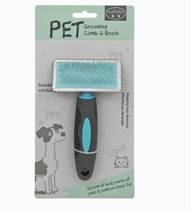 Small Square Slicker Brush - supplier catalog photo