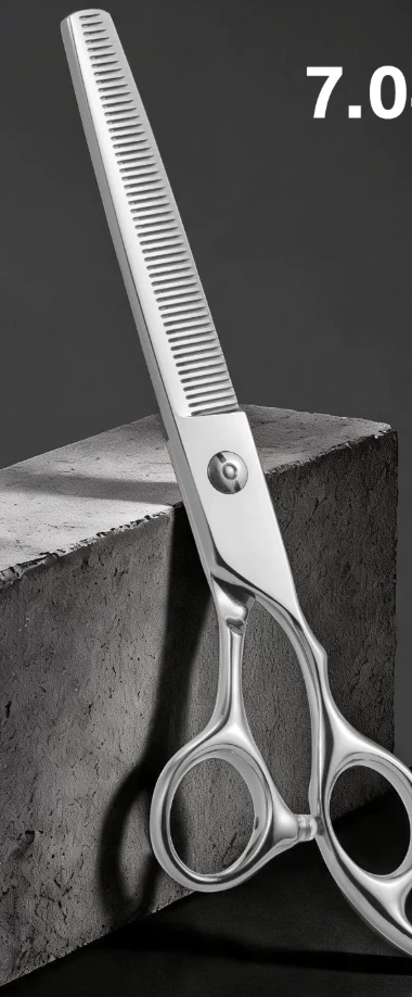 VG10 7.0-Inch Straight Thinning Grooming Shears - supplier catalog photo