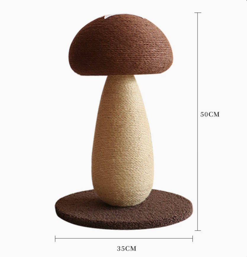 Mushroom Cat Scratching Post - Image 4