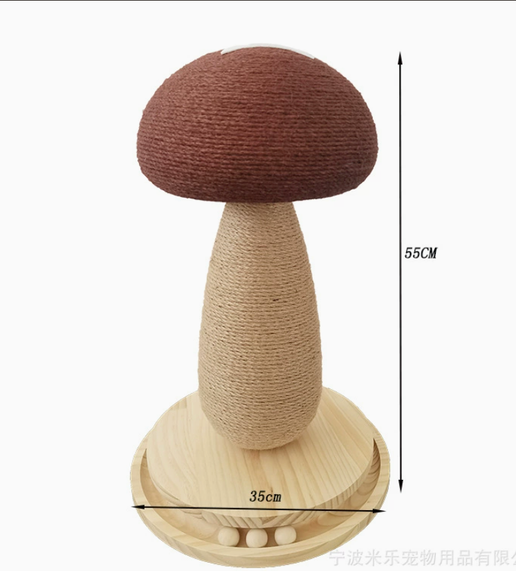 Mushroom Cat Scratching Post - Image 10