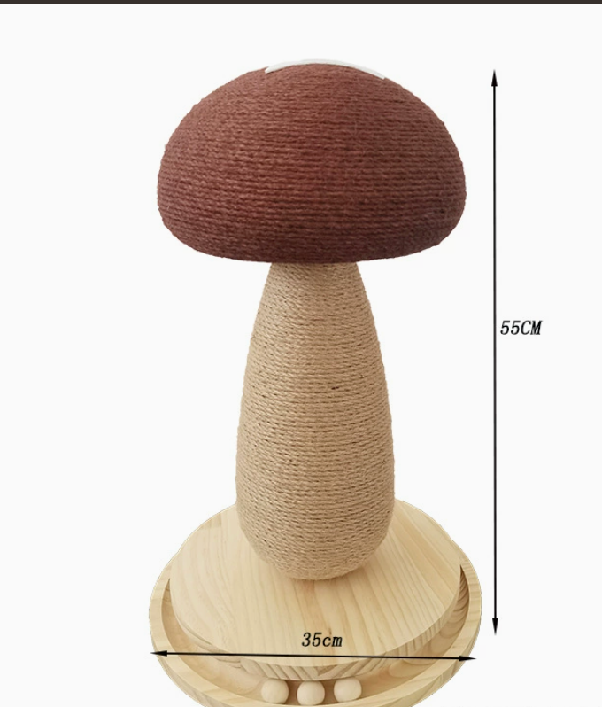 Mushroom Cat Scratching Post - Image 8