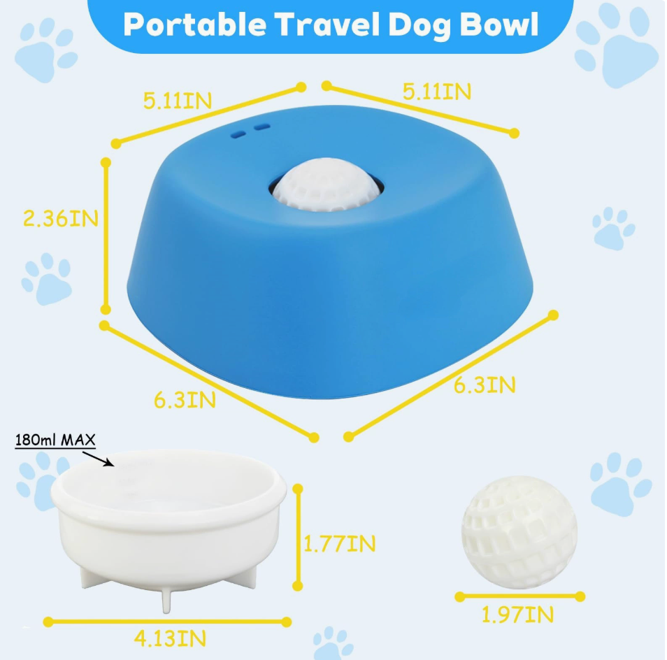 Calming Silicone Lick Bowl & Slow Feeder for Dogs - Image 4