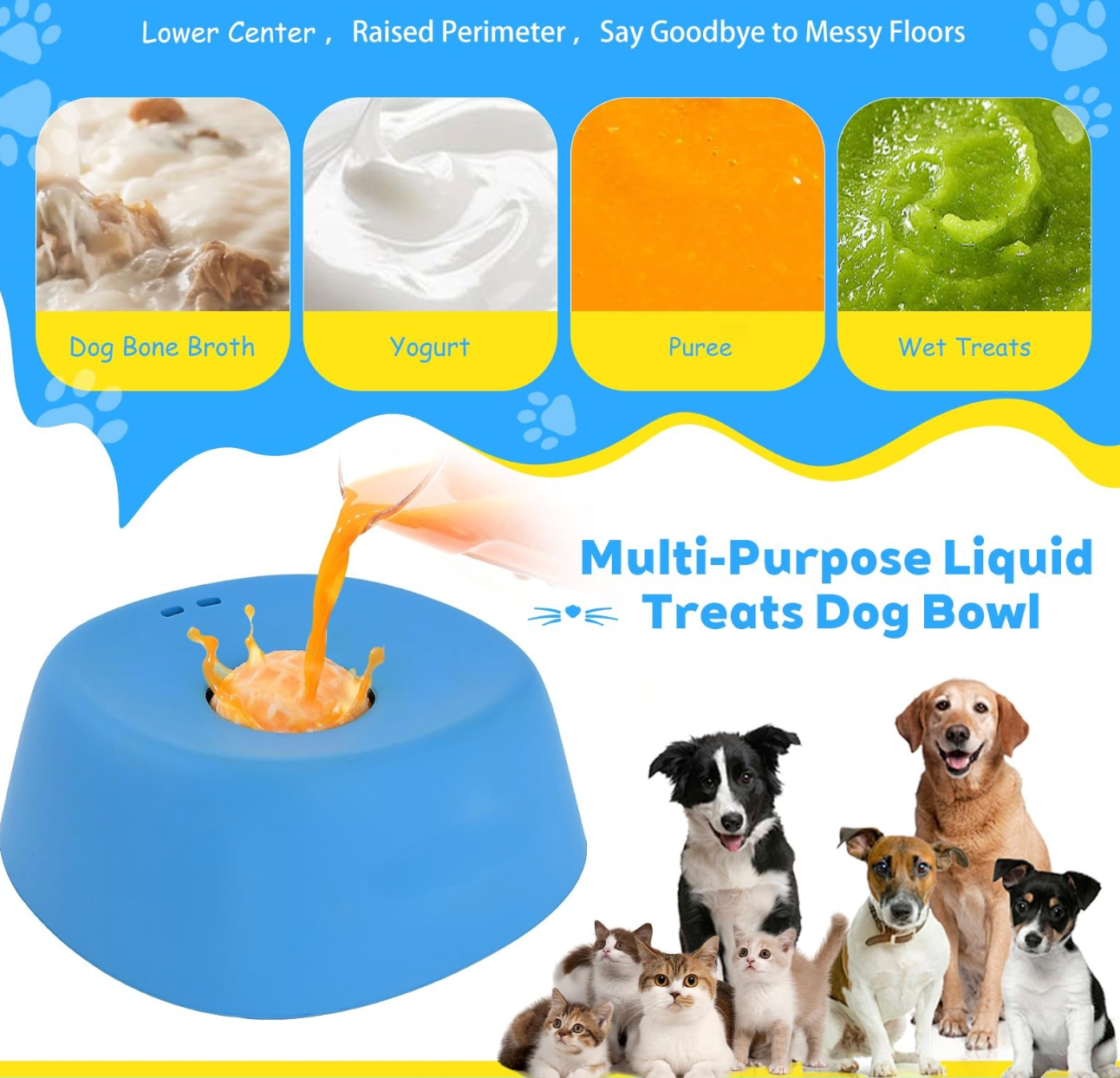 Calming Silicone Lick Bowl & Slow Feeder for Dogs - Image 6
