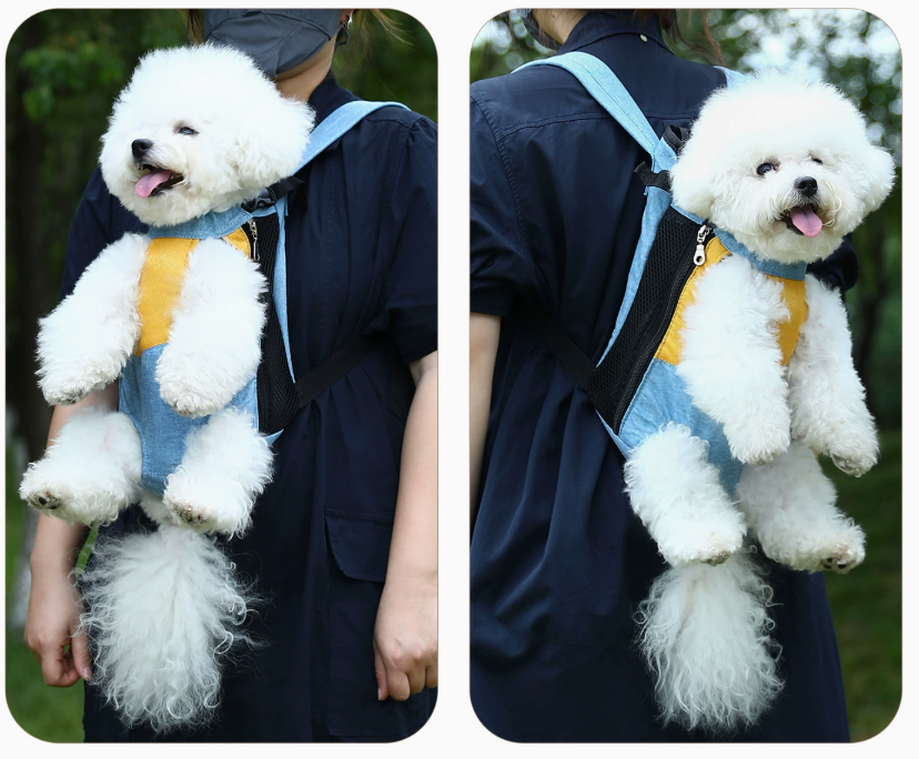 Hands-Free Ergonomic Front Pet Carrier Backpack - Image 2