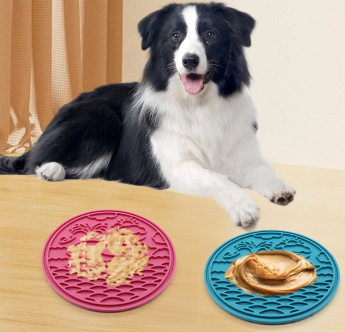 Whale Calming Silicone Lick Mat with Strong Suction Cups - Image 2